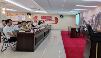 人人讲清静  个个会应急——合肥必发2023年清静生产月活动启动仪式